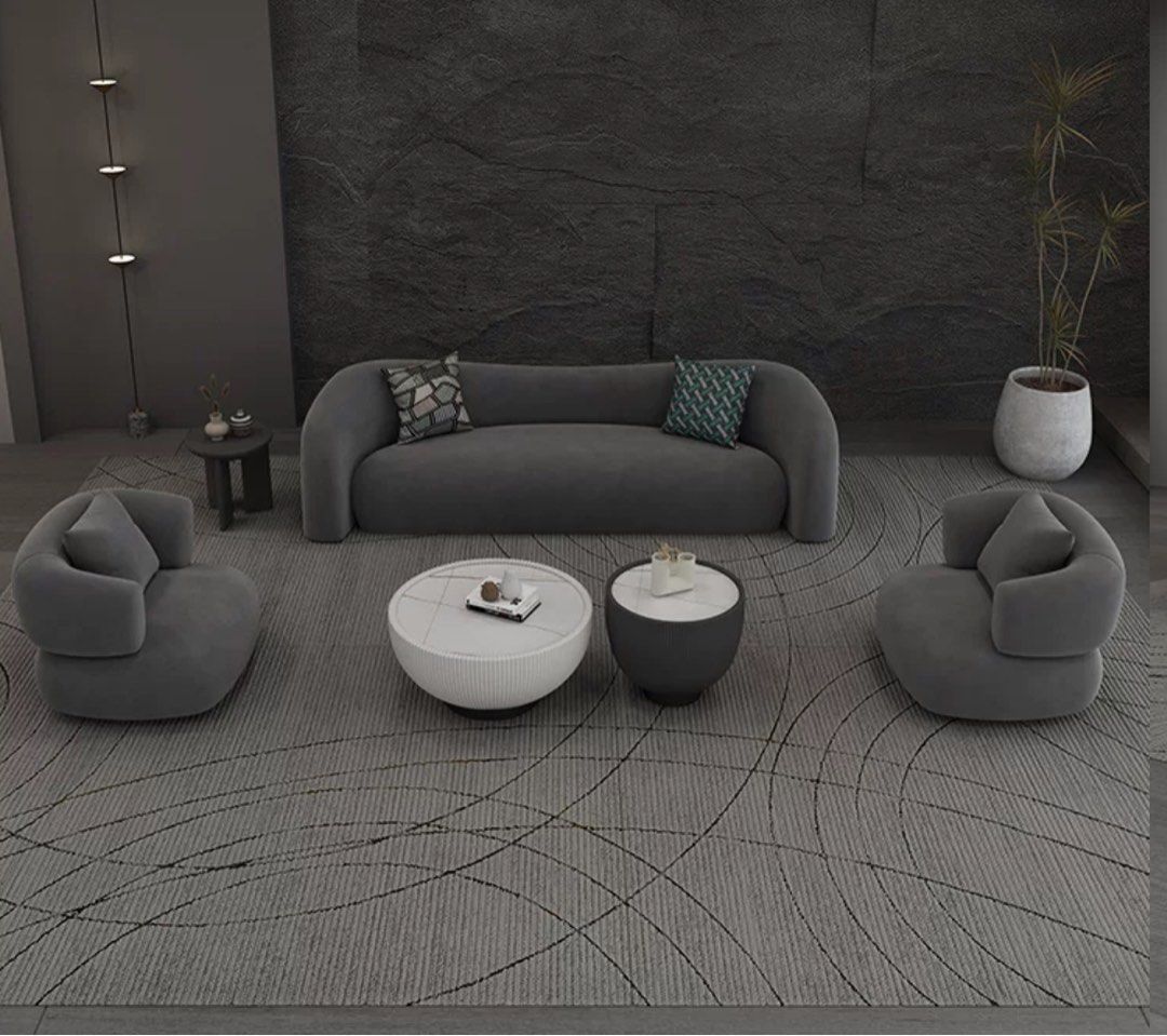 MARSHEL Modern Velvet Sofa