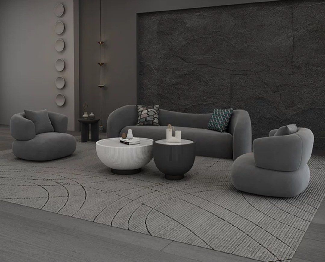 MARSHEL Modern Velvet Sofa