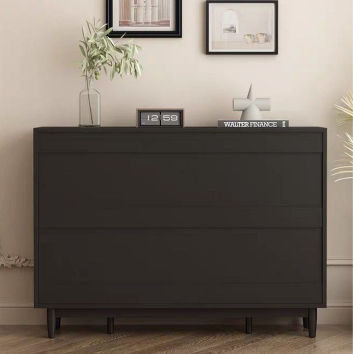 MASEY Modern Rattan Shoe Cabinet