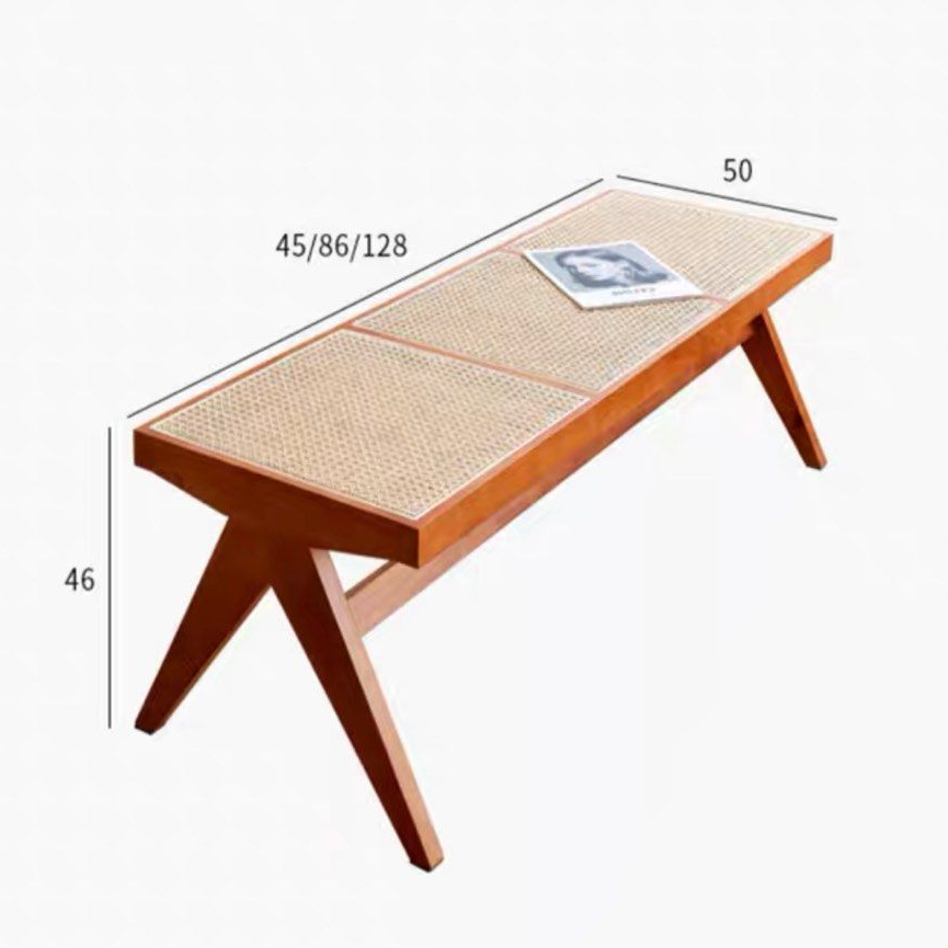 THAYER Rustic Solid Wood Bench