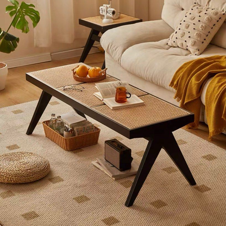 THAYER Rustic Solid Wood Bench