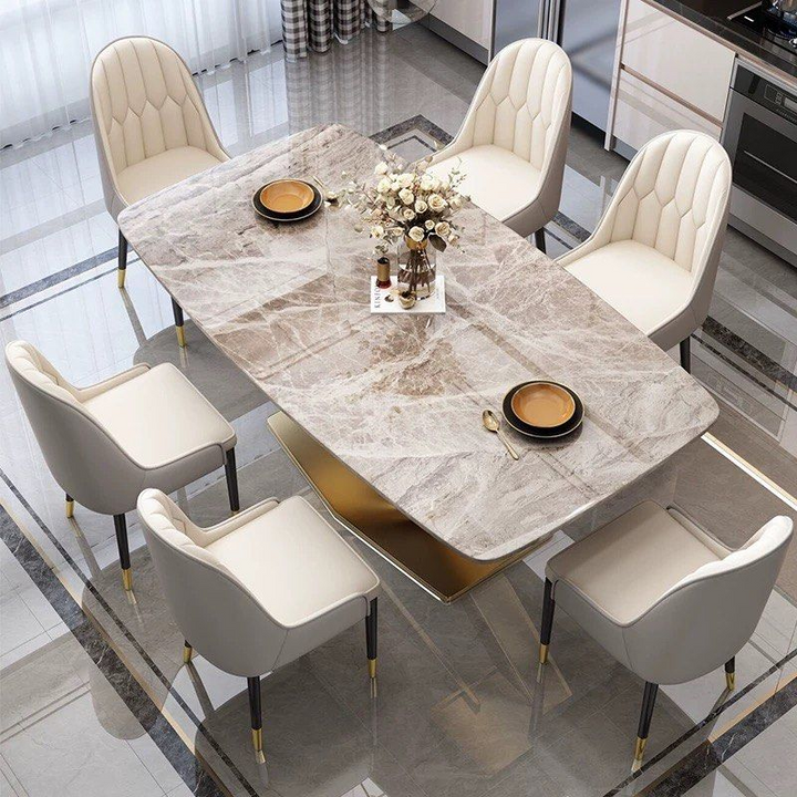 MITCHELL Modern Sintered Stone Dining Table