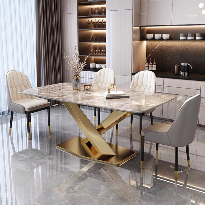 MITCHELL Modern Sintered Stone Dining Table