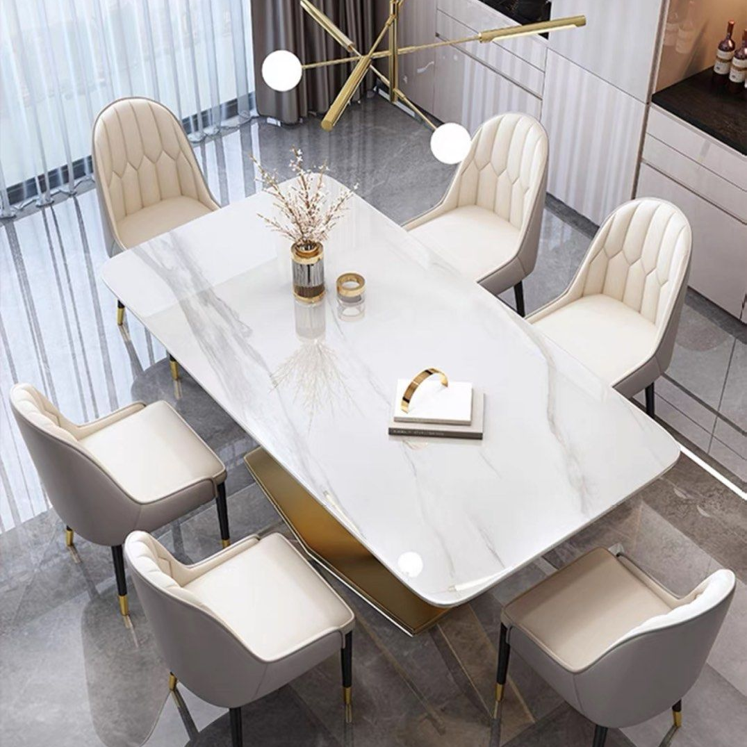 MITCHELL Modern Sintered Stone Dining Table