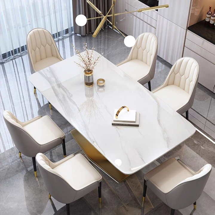 MITCHELL Modern Sintered Stone Dining Table