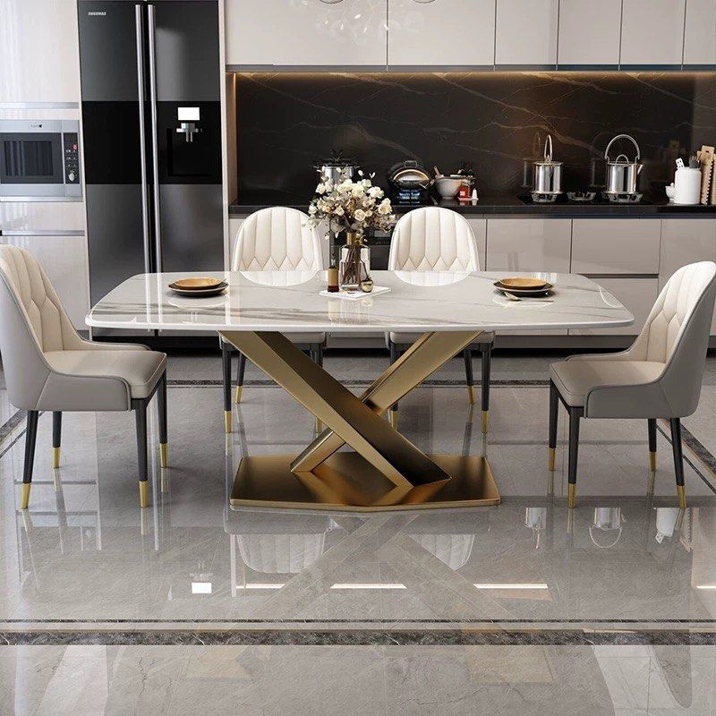 MITCHELL Modern Sintered Stone Dining Table