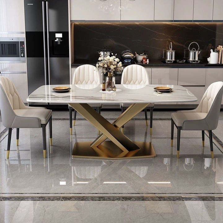 MITCHELL Modern Sintered Stone Dining Table