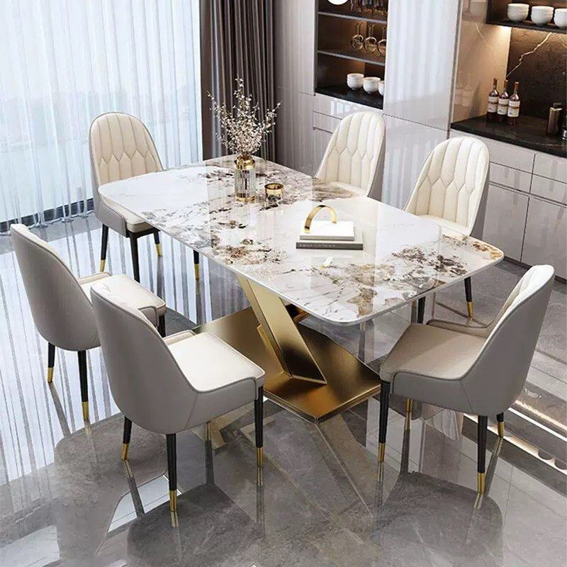 MITCHELL Modern Sintered Stone Dining Table