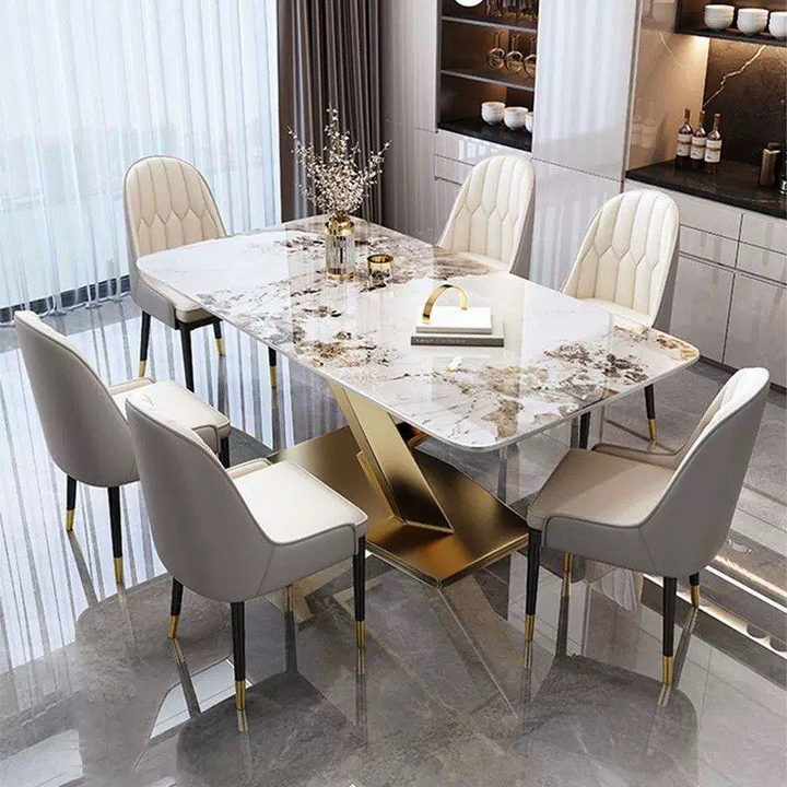 MITCHELL Modern Sintered Stone Dining Table