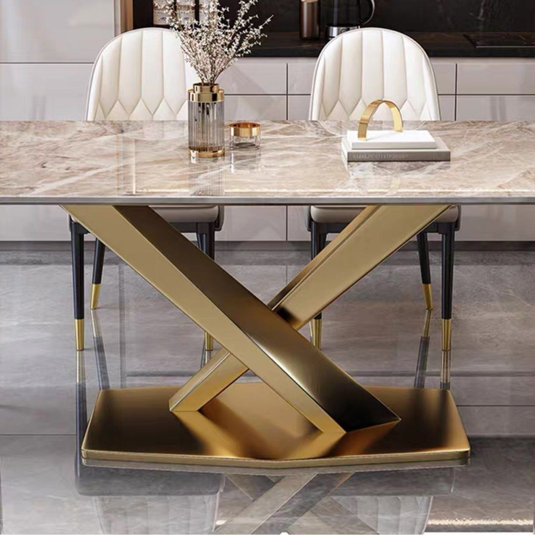 MITCHELL Modern Sintered Stone Dining Table