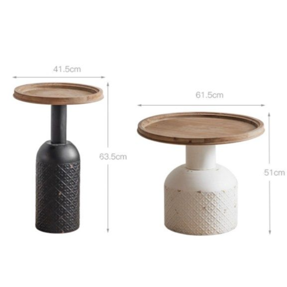 AVERO Vintage Round Coffee Table
