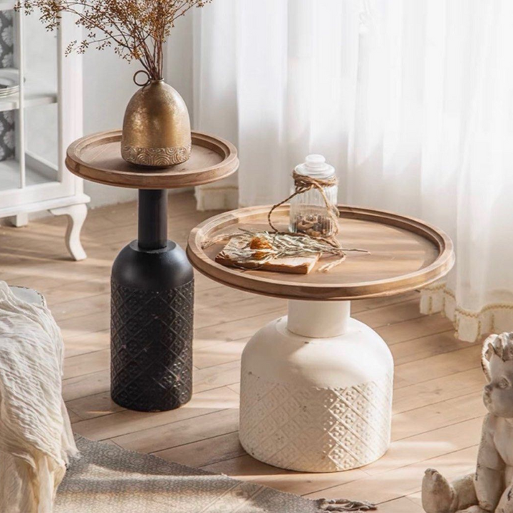 AVERO Vintage Round Coffee Table