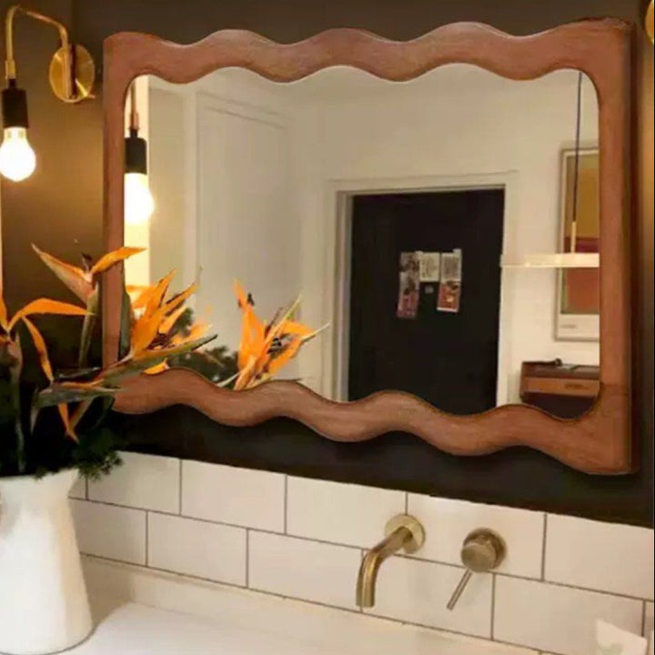 MAZAL Modern Curvy Wall Mirror