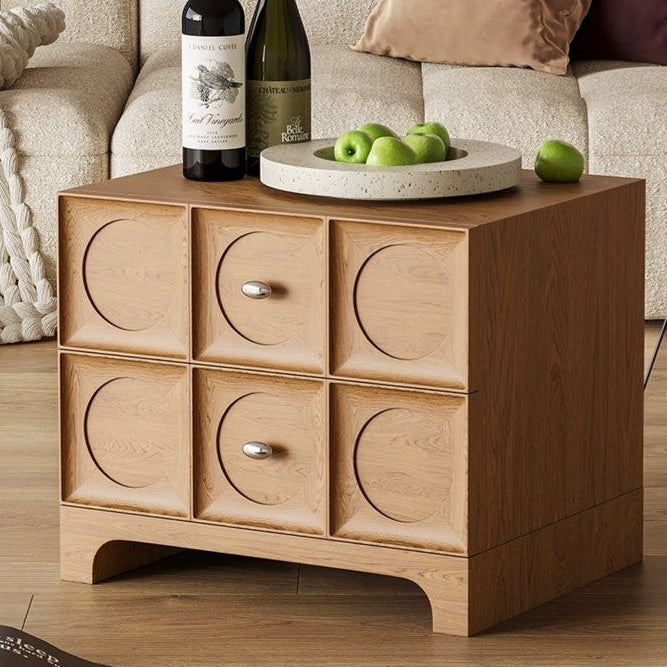 MELLO Modern Solid Wood Bedside Table