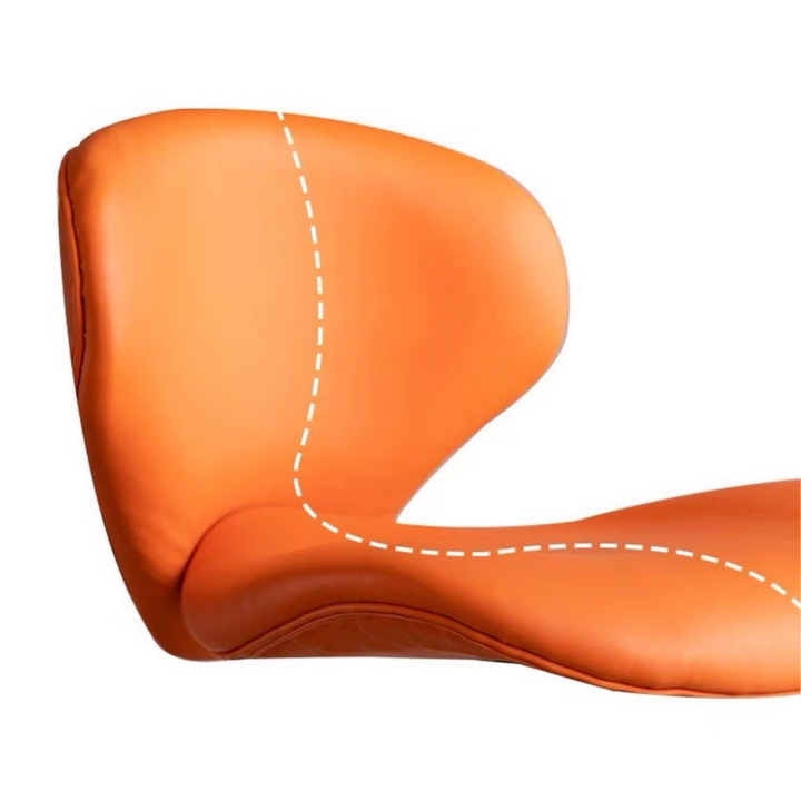 TECCA Modern Leather Bar Stool