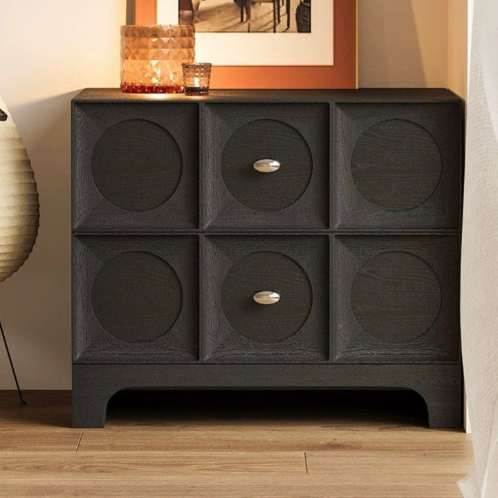 MELLO Modern Solid Wood Bedside Table