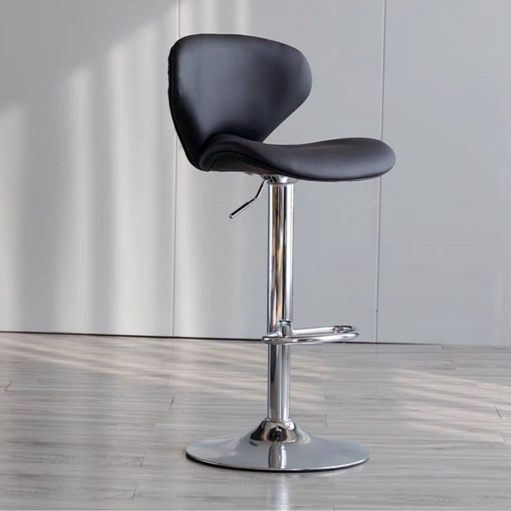 TECCA Modern Leather Bar Stool