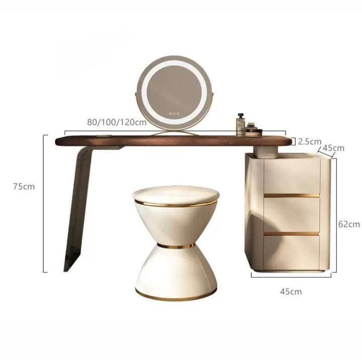 MEMOA Modern Vanity Table Set