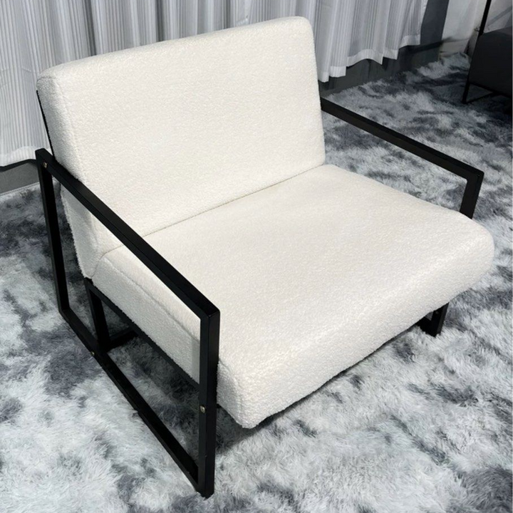 NOVA Modern Boucle Lounge Chair