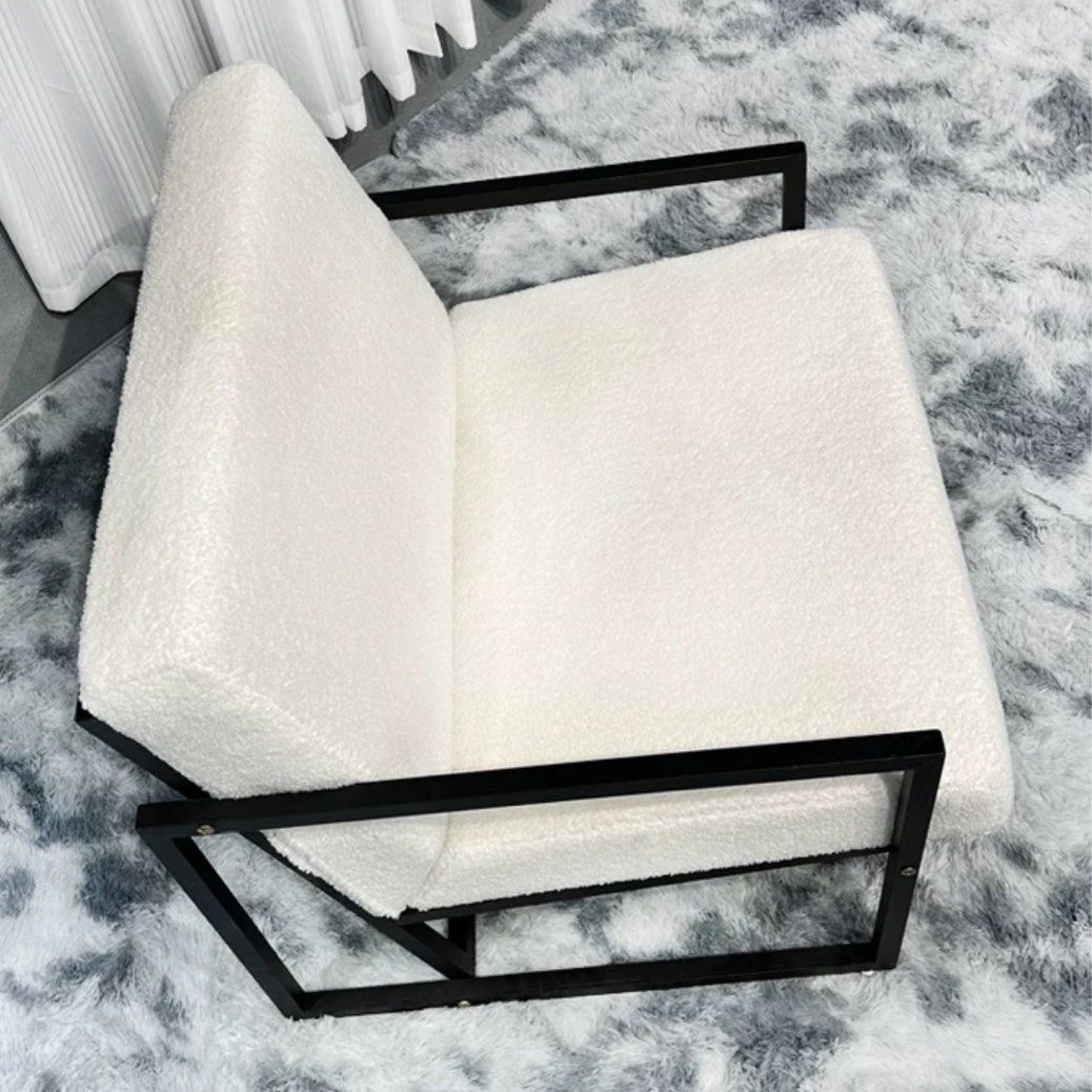 NOVA Modern Boucle Lounge Chair
