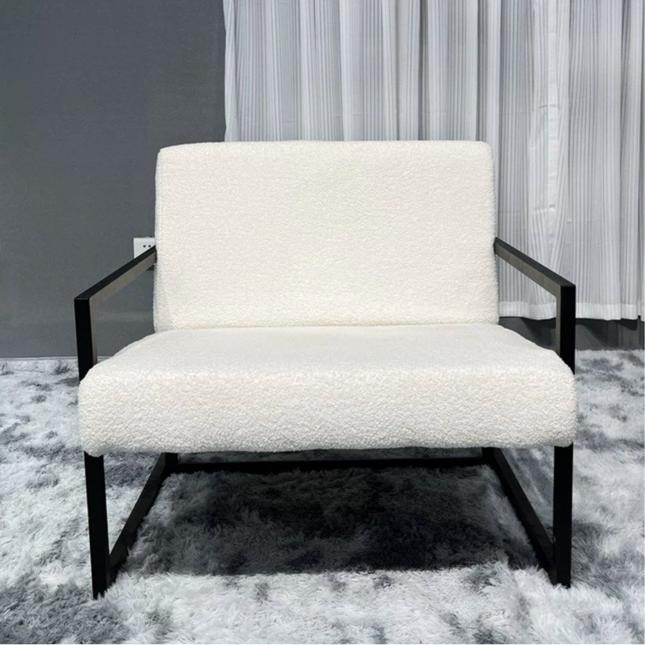 NOVA Modern Boucle Lounge Chair
