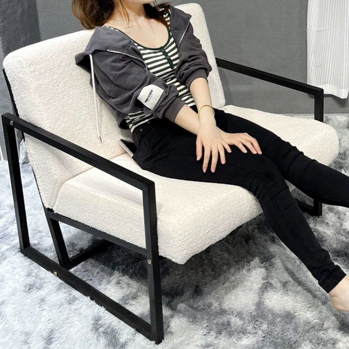 NOVA Modern Boucle Lounge Chair