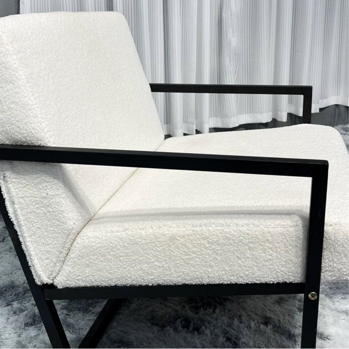 NOVA Modern Boucle Lounge Chair