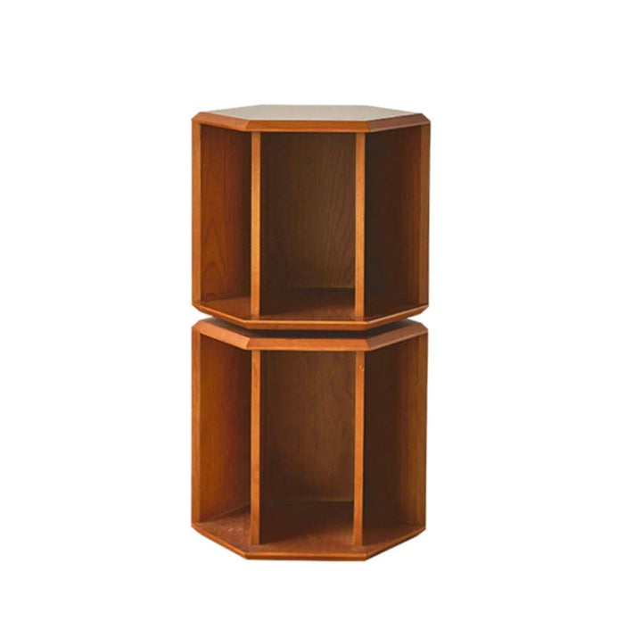 MERCIUS Revolving Geometric Bookcase