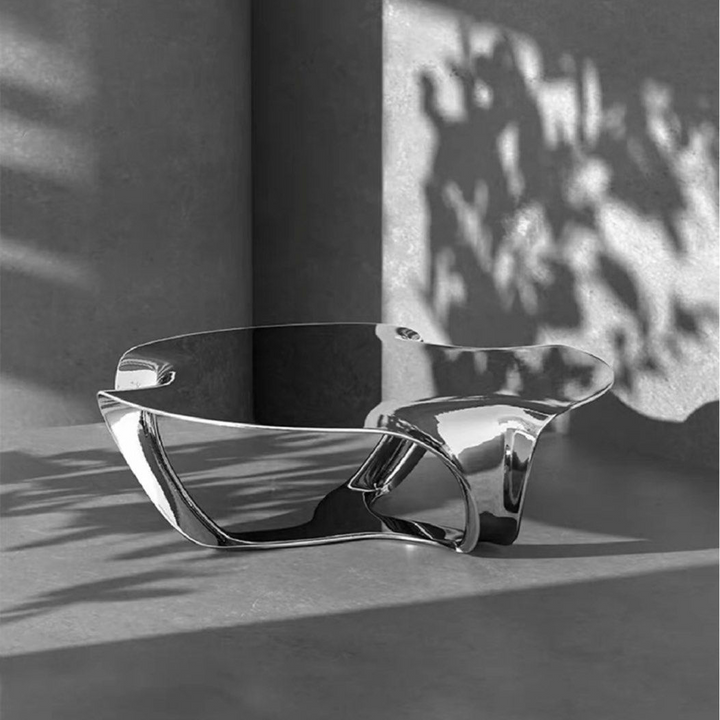 ROBERT Modern Stainless Steel Coffee Table