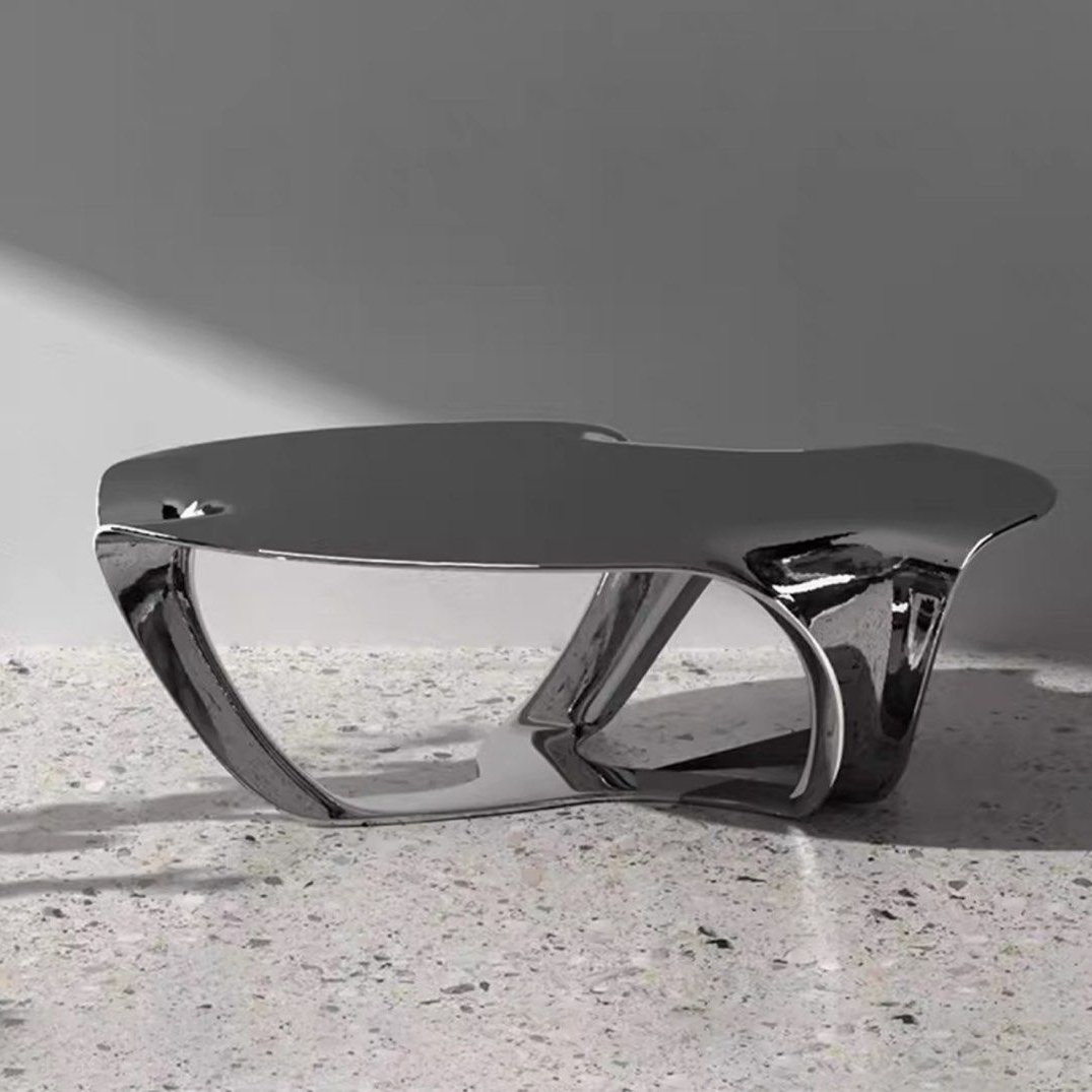 ROBERT Modern Stainless Steel Coffee Table