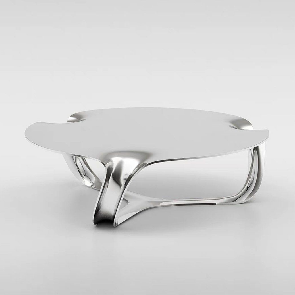 ROBERT Modern Stainless Steel Coffee Table