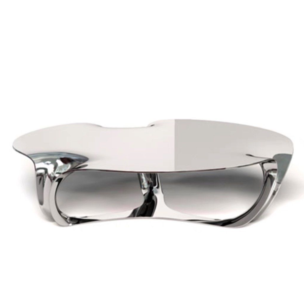 ROBERT Modern Stainless Steel Coffee Table