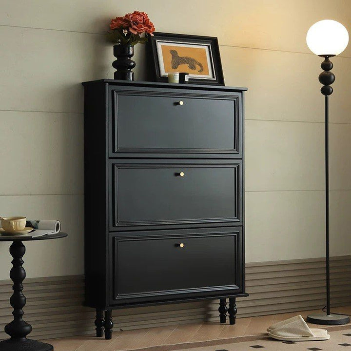 MESIEN Victorian Slim Shoe Cabinet