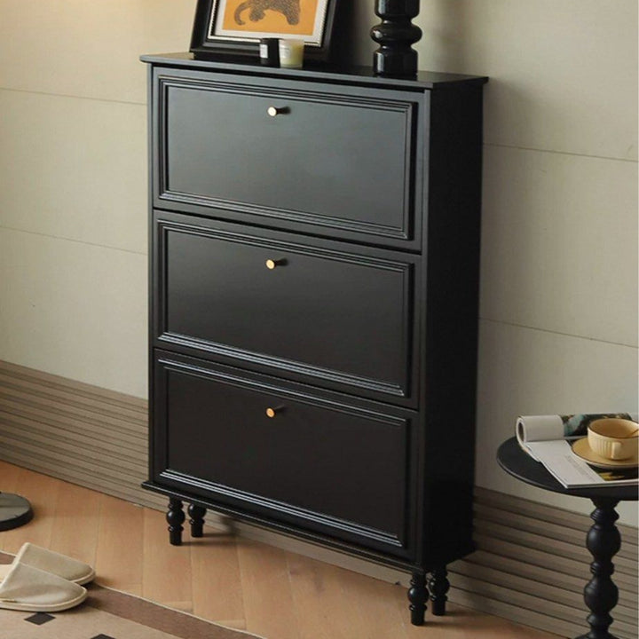 MESIEN Victorian Slim Shoe Cabinet