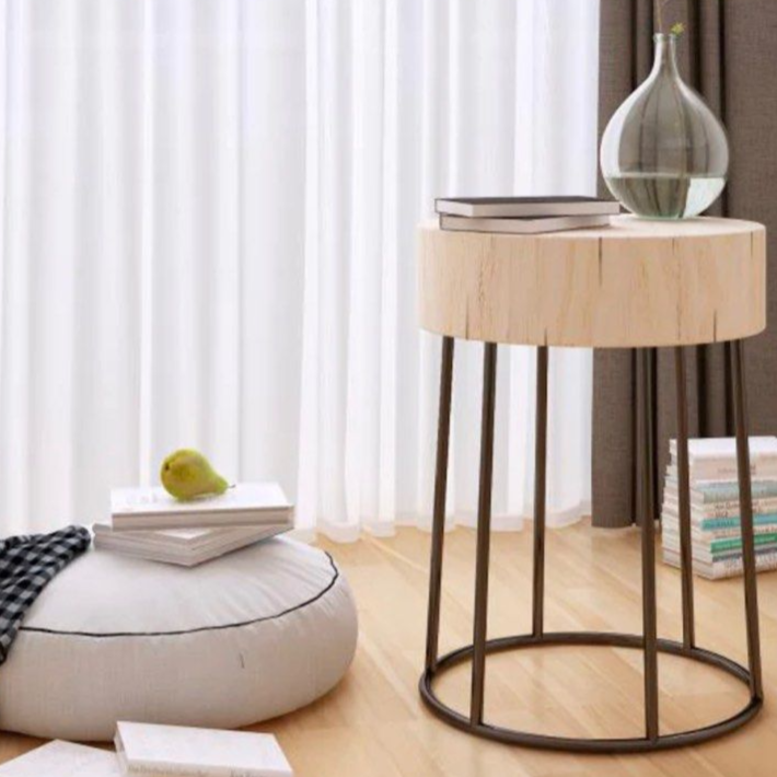 ALVAREZ Versatile Round Nightstand