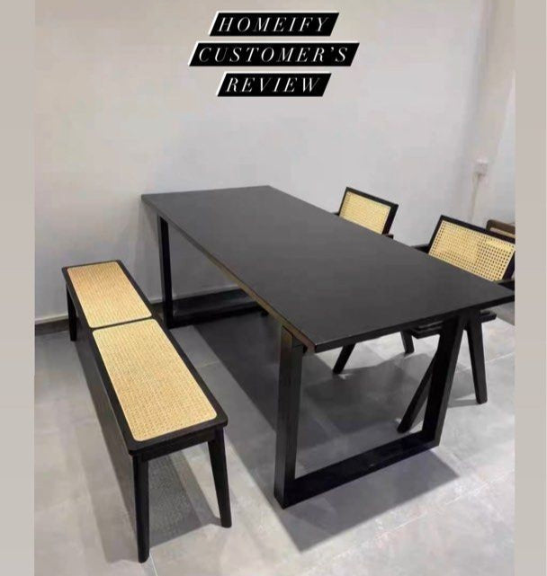 AIDAN Solid Wood Dining Table
