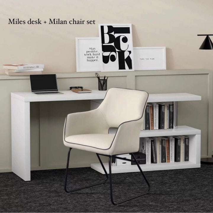 MILES Modern Rotatable Work Desk
