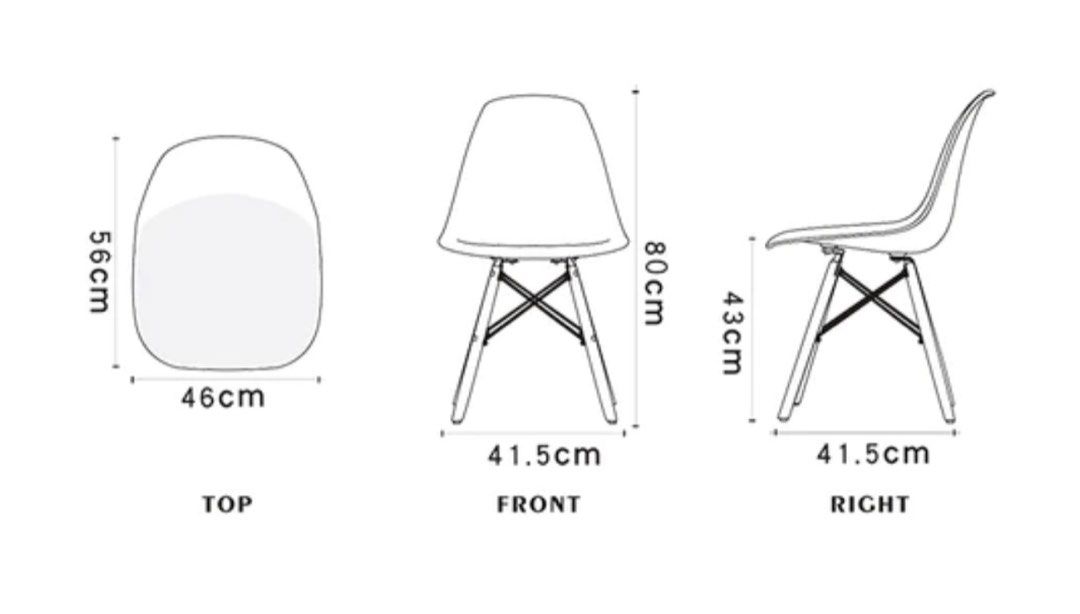 MARIS Dining Chair (Set of 2) - Radical Homes Singapore