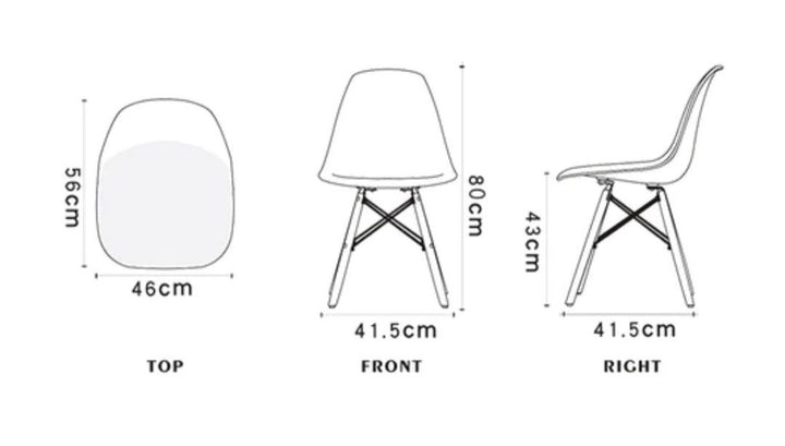 MARIS Dining Chair (Set of 2) - Radical Homes Singapore