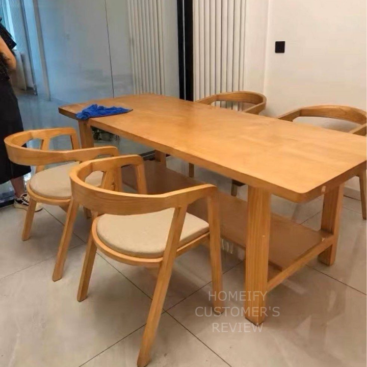 PAYNE Modern Two Tier Dining Table