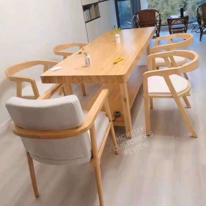 PAYNE Modern Two Tier Dining Table