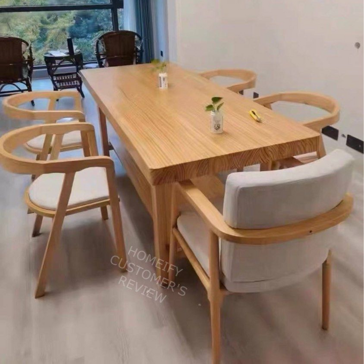 PAYNE Modern Two Tier Dining Table