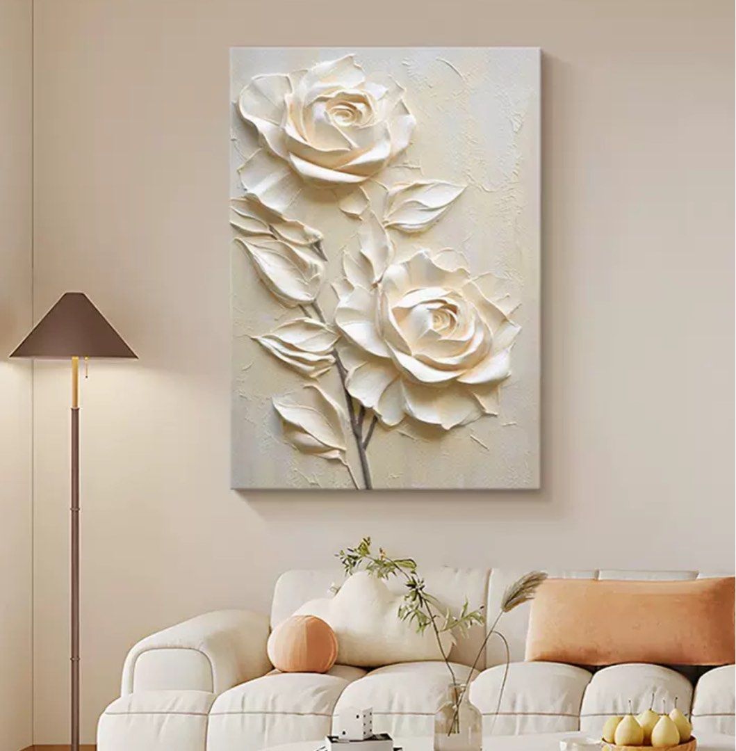 MINAJ Modern Rose Wall Art