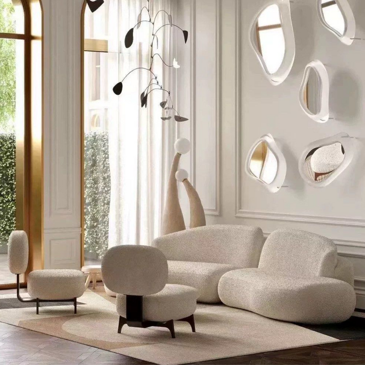VESTARIO Modern Boucle Sofa