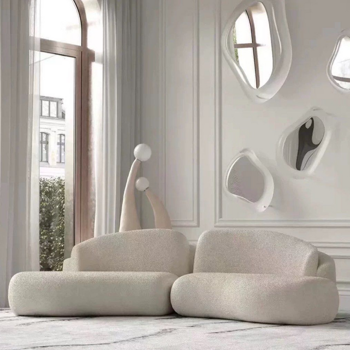 VESTARIO Modern Boucle Sofa