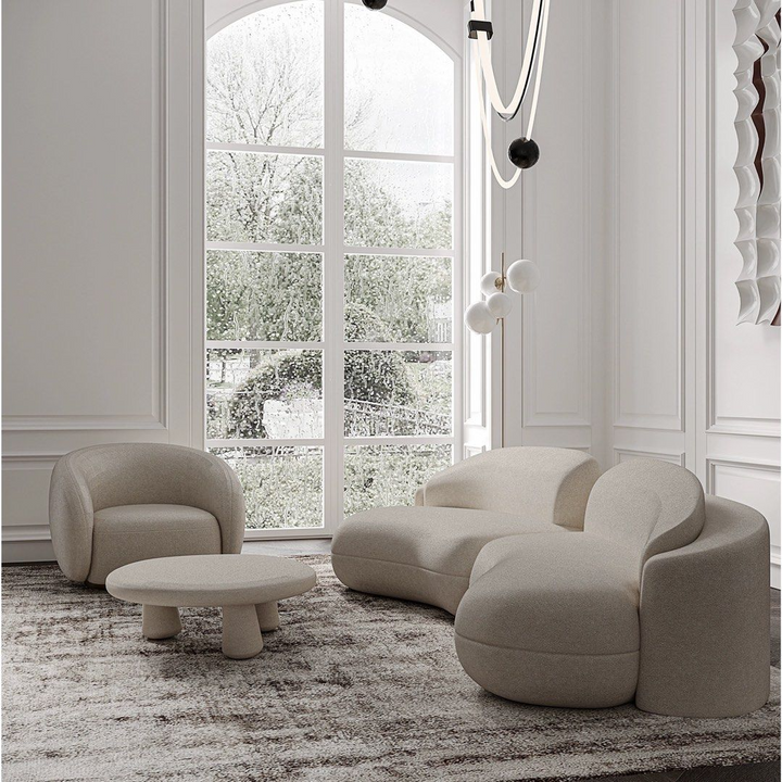 VESTARIO Modern Boucle Sofa