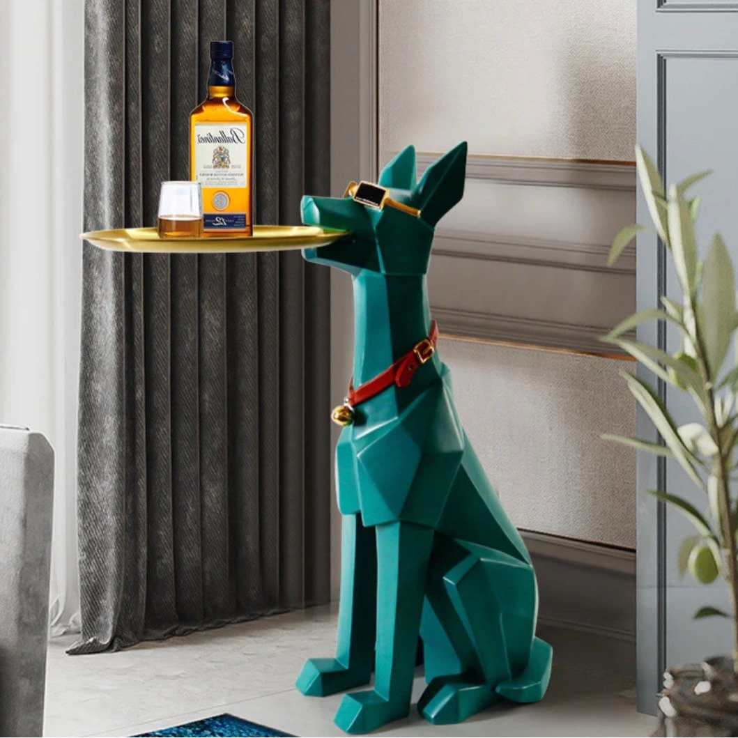 LORAS Dog Shape End Table