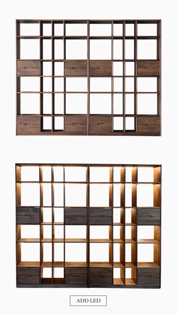 RAQUEL Solid Black Walnut Wood Shelf