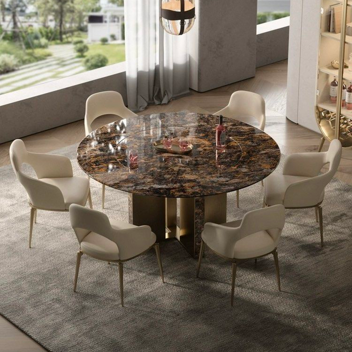 KESHA Modern Marble Dining Table
