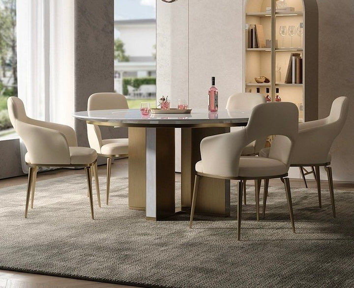 KESHA Modern Marble Dining Table